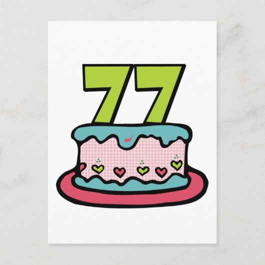 77 jaar oude vogelbeker briefkaart (Voorkant)
