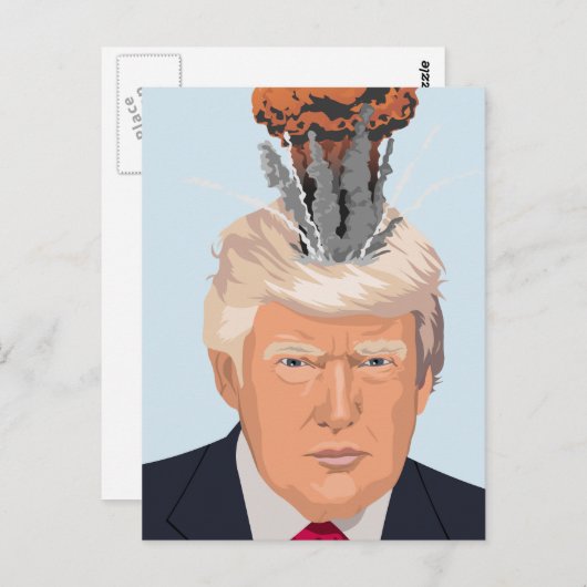 77 Minuut Briefkaart met braindrain (Voorkant / Achterkant)