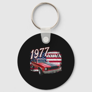 77 Nova 2 SS 4th of July Amerikaans Sleutelhanger