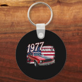 77 Nova 2 SS 4th of July Amerikaans Sleutelhanger (Voorkant)