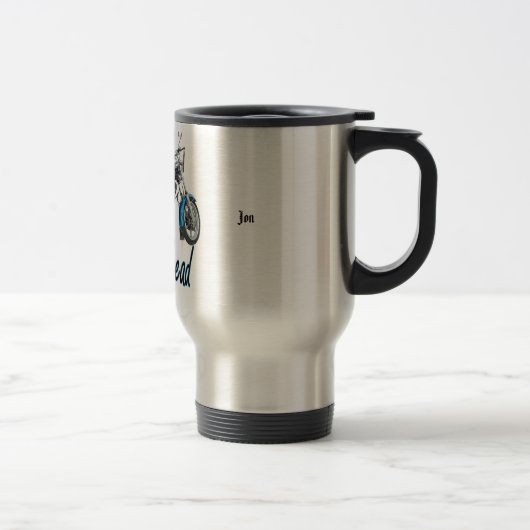 77 Shovelhead Travel Mug Reisbeker (Rechts)