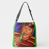 "77 soda ad 1950" crossbody tas (Achterkant)