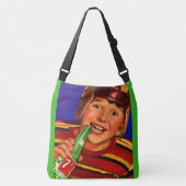 "77 soda ad 1950" crossbody tas (Voorkant)