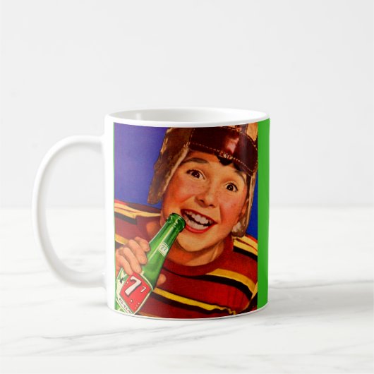 "77 soda ad 1950" koffiemok (Links)