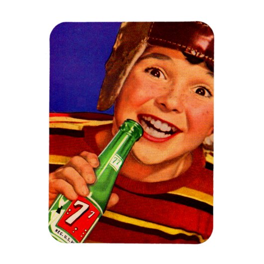 "77 soda ad 1950" magneet (Verticaal)