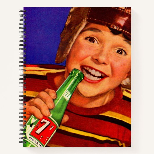 "77 soda ad 1950" notitieboek (Voorkant)