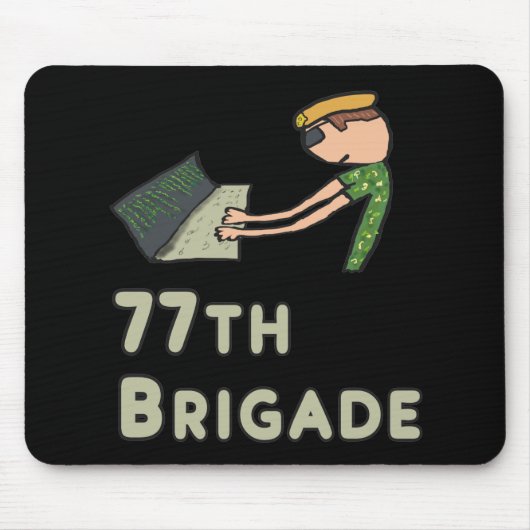 77e brigade muismat (Voorkant)