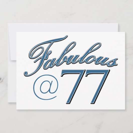 77e verjaardag designs (Voorkant)