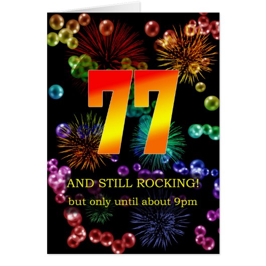 77e verjaardag nog steeds in opstand (Voorkant)