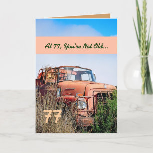 77e verjaardag  Truck 77A Kaart