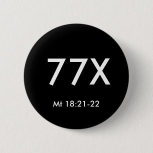 77X speld Ronde Button 5,7 Cm