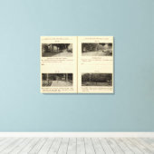 78689 Broadway & 230th St Dobbs Ferry Canvas Afdruk (Insitu (Houten vloer))