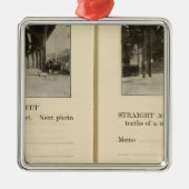 78689 Broadway & 230th St Dobbs Ferry Metalen Ornament (Voorkant)