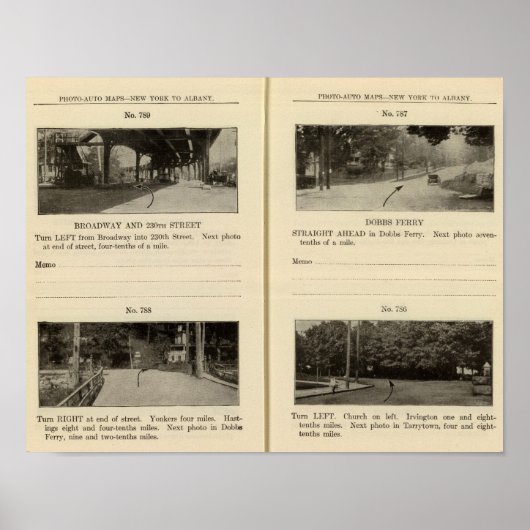 78689 Broadway & 230th St Dobbs Ferry Poster (Voorkant)