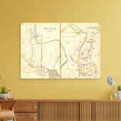 7879 Oost Chester, Mt Vernon Canvas Afdruk (Insitu (Woonkamer))