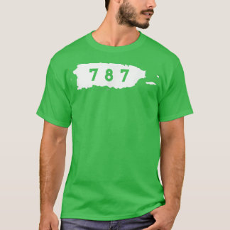 787 Puerto Rico Boricua Puerto Rican Day Parade  T-shirt