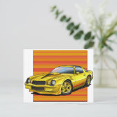 78-81 Camaro Briefkaart (Staand voorkant)