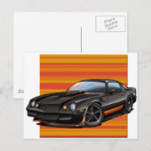 78-81 Camaro Briefkaart (Voorkant / Achterkant)
