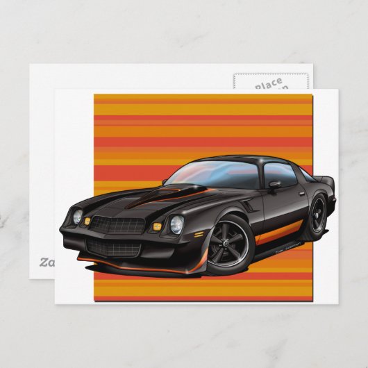 78-81 Camaro Briefkaart (Voorkant / Achterkant)
