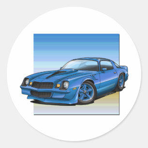 78-81 Camaro Ronde Sticker