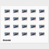 78 FORD HOT ROD RONDE STICKER (Vel)