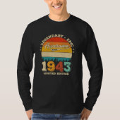 78 jaar oud Geweldige sinds 1944 78e geboorte Gift T-shirt (Voorkant)