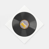 78 papier voor vinylplaten, aangepast, servetten (Hoek)