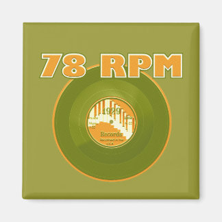 78 RPM 1929 Record Magneet