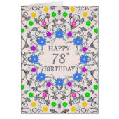 78e Abstracte bloemen (Voorkant)