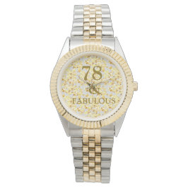 78ste verjaardag horloge