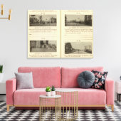 79093 Broadway op 58e en 72e Canvas Afdruk (Insitu (Woonkamer))