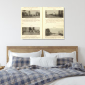 79093 Broadway op 58e en 72e Canvas Afdruk (Insitu (Slaapkamer))