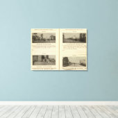 79093 Broadway op 58e en 72e Canvas Afdruk (Insitu (Houten vloer))