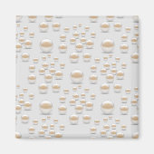 7931Pearls Pattern Magneet (Voorkant)