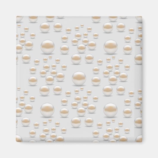 7931Pearls Pattern Magneet (Voorkant)