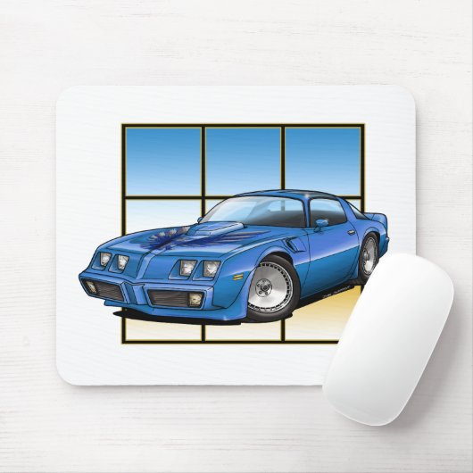 79-81 Trans Am Muismat (Met muis)