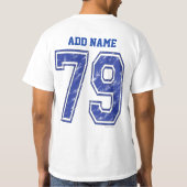 79 Eigen Jersey T-shirt (Achterkant)