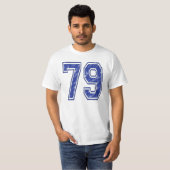 79 Eigen Jersey T-shirt (Voorkant volledig)