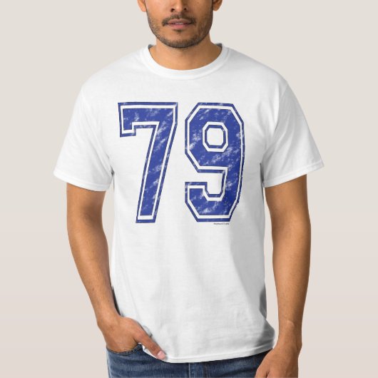 79 Eigen Jersey T-shirt (Voorkant)