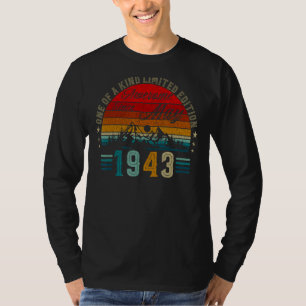 79 jaar oud mei 1943 79e verjaardag t-shirt