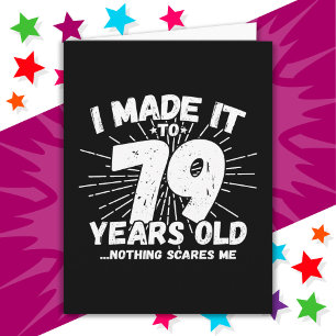 79 Jaar Oud Sarcastisch Meme Grappige 79e Verjaard Kaart