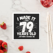 79 Jaar Oud Sarcastisch Meme Grappige 79e Verjaard Servet (Insitu)