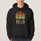 79 jaar oude Bday 1946 Geweldige 79e verjaardagsca Hoodie (Voorkant)
