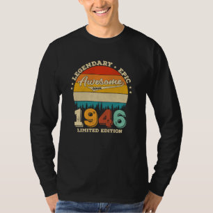 79 jaar oude Bday 1946 Geweldige 79e verjaardagsca T-shirt