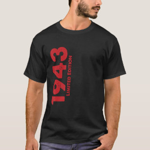 79 jaar oude Vintage geboren in 1943 T-shirt