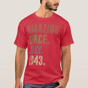 79e jaarwisseling sinds juli 1943 t-shirt