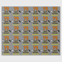 79e verjaardag: Spooky Halloween Thema, aangepaste