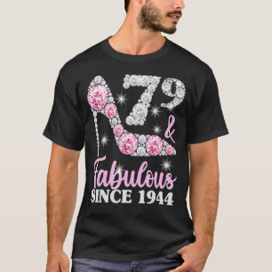 79e verjaardag voor vrouwen 79 en verbluffend sind t-shirt