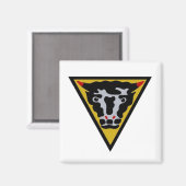 79th Armoured Division Magneet (Voorkant / Achterkant)