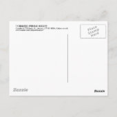 7. 大 雌 図, 若 冲 paar kippen, Jakuchu Briefkaart (Achterkant)